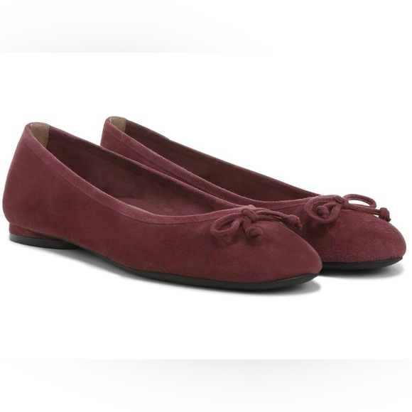 Vionic Shoes - Vionic Callisto Women's Ballet Flats in Shiraz Burgandy Red
